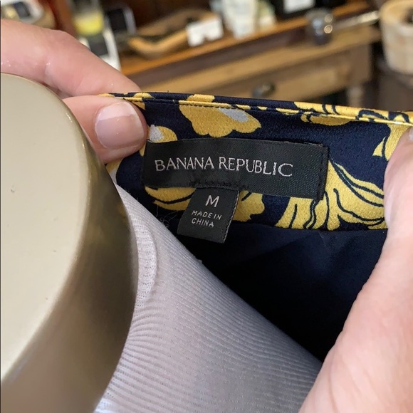 Banana Republic Silk Wrap Dress - Picture 2 of 2